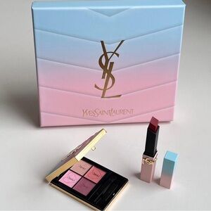 NEW Yves Saint Laurent Valentine Set (Eyeshadow and Lipstick)